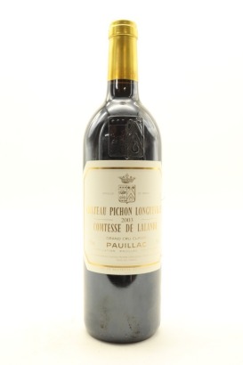 (1) 2003 Chateau Pichon Longueville Comtesse de Lalande, Pauillac [JR17] [WE94] [RP95] [WS93]