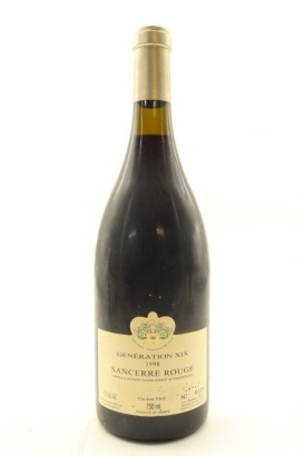 (1) 1998 Alphonse Mellot Sancerre Generation XIX Rouge, Loire
