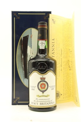 (1) NV Dona Antonia Ferreira Personal Reserve port, Commemorating the Decommissioning of HMY Britannia