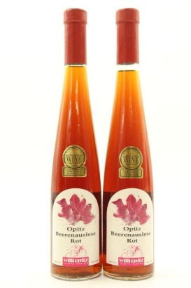 (2) 1998 Will Opitz Opitz Beerenauslese Rot Zweigelt/St. Laurent, Neusiedlersee, 375ml