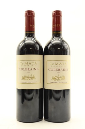 (2) 2019 Te Mata Estate Coleraine, Hawke's Bay
