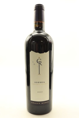 (1) 2007 Craggy Range 'Sophia', Gimblett Gravels [JR17] [RP95] [BC96]