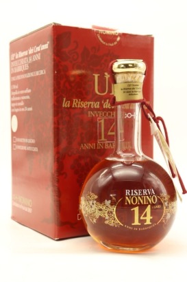 (1) Nonino Grappa UE La Riserva dei Cent'anni 1995 Vintage 14 Years in Barriques, Friuli-Venezia Giulia, 45% ABV, 700ml (GB)