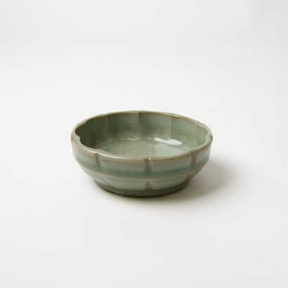 A Set of Two Chinese Celadon Objects