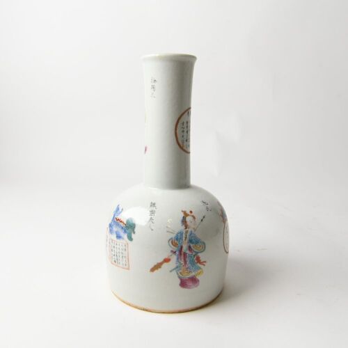 A Chinese Jingdezhen Famille-rose 'Wu Shuang Pu' Yao Ling Zun Vase