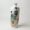 A Chinese Jingdezhen Famille-rose' Lady' Meiping