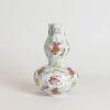A Chinese Jingdezhen Famille-rose 'Double Blessings of Longevity and Fortune' Triple-gourd Vase