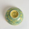 A Chinese Jingdezhen Yellow and Green Glazed 'Dragon and Phoenix with Longevity Character' Bowl - 2