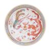 A Chinese Famille-rose and Iron-Red 'Dragon and Phoenix' Saucer (Da Qing Xuantong Nian Zhi Mark)