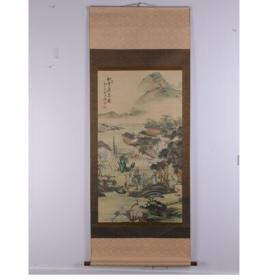 A Chinese &lsquo;an Ancient Lady&rsquo; Painting of on Silk