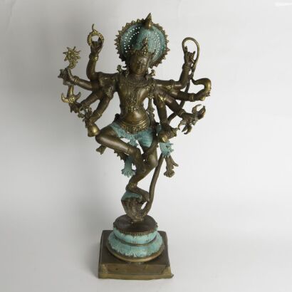 An Indian Bronze Figure of Buddha