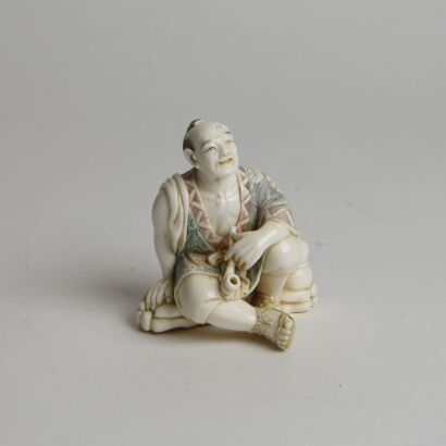 A Japanese Netsuke Figural Ornament