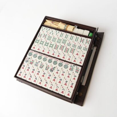 A Box of Chinese Mahjong Set