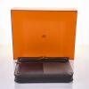 Herm&egrave;s, Depeches 36 Veau Evercolour Vert de Gris / Noir / Fauve Briefcase, with Box - 4