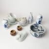 A Group of Eleven Japanese Porcelain Items