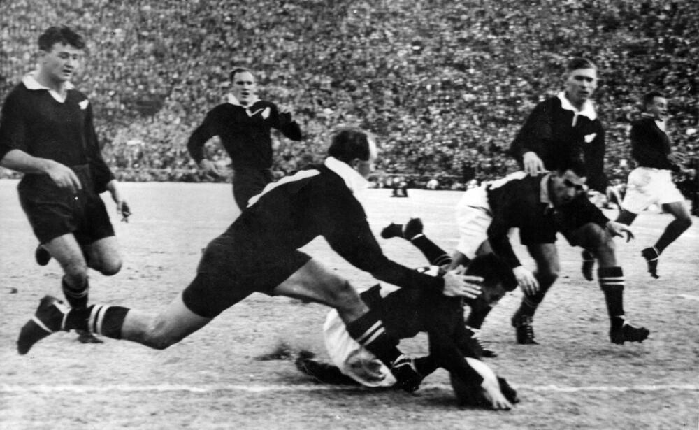 Hannes Brewis, Bob Scott, Ryk van Schoor, W.A. Meates