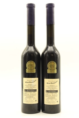 (2) 1997 Opitz One Schilfwein Strohwein Cabernet Sauvignon, Neusiedlersee, 375ml