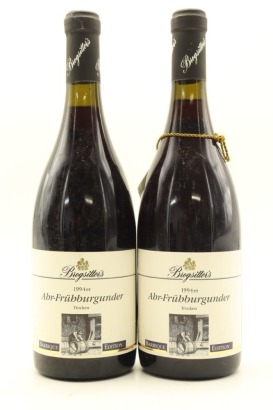 (2) 1994 Brogsitter's Barrique Edition Fruhburgunder, Ahr