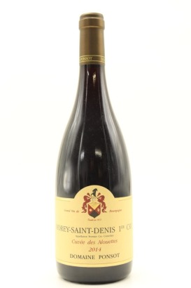 (1) 2014 Domaine Ponsot Morey-Saint-Denis Premier Cru Cuvee des Alouettes, Cote de Nuits [JR17]