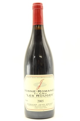 (1) 2005 Domaine Jean Grivot Les Rouges, Vosne-Romanee Premier Cru [JR17.5]