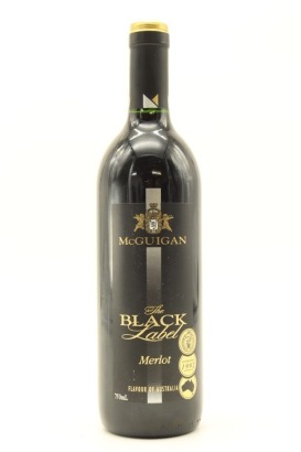 (1) 2002 McGuigan Black Label Merlot, Australia