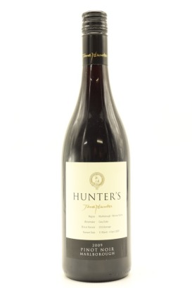 (1) 2009 Hunter's Pinot Noir, Marlborough
