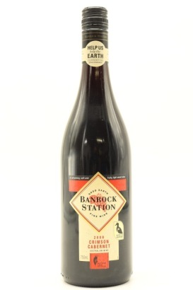 (1) 2008 Banrock Station Crimson Cabernet, South Eastern Australia