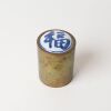 A Pair of Chinese Jingdezhen Iron-red Painted Covered Jars AND A Chinese Blue and White Bronze' Fu' Jar - 3
