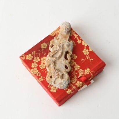A Chinese Han Style Jade 'Dragon' Belt Hook