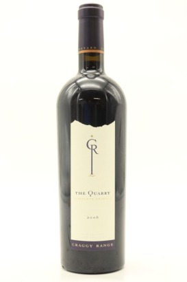 (1) 2006 Craggy Range The Quarry Cabernet Sauvignon, Gimblett Gravels [JR16.5] [BC96]