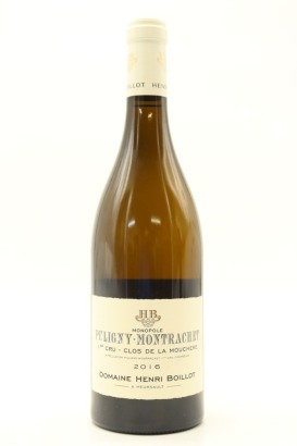 (1) 2016 Domaine Henri Boillot Clos de la Mouchere Monopole, Puligny-Montrachet Premier Cru [JR17.5]