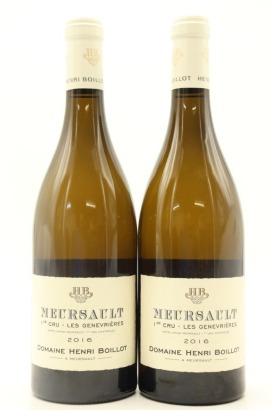 (2) 2016 Domaine Henri Boillot Les Genevrieres, Meursault Premier Cru [JR17.5]