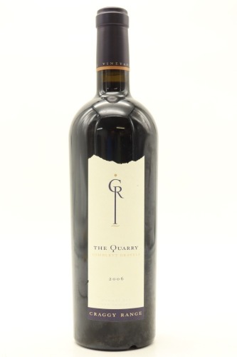 (1) 2006 Craggy Range The Quarry Cabernet Sauvignon, Gimblett Gravels [JR16.5] [BC96]