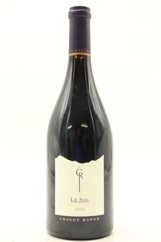 (1) 2005 Craggy Range Le Sol Syrah, Gimblett Gravels [JR17] [RP95] [BC95]