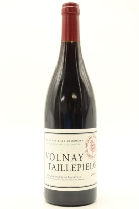 (1) 2016 Domaine Marquis d'Angerville Taille Pieds, Volnay Premier Cru [JR17] [WS94]
