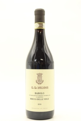 (1) 2018 G.D. Vajra Bricco delle Viole, Barolo DOCG [JR17.5] [RP95] [WE95]