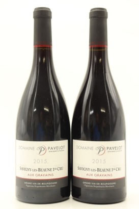 (2) 2015 Domaine Jean-Marc & Hugues Pavelot Aux Gravains, Savigny-les-Beaune Premier Cru