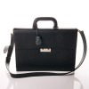 Bally, Nevado Black Leather Briefcase
