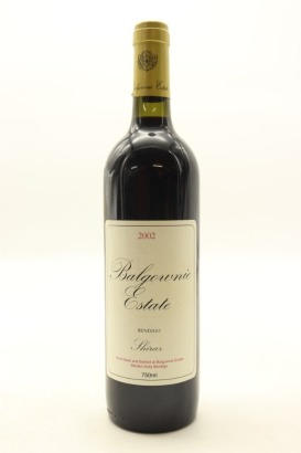 (1) 2002 Balgownie Estate Shiraz, Bendigo