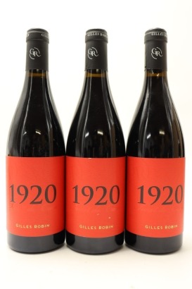 (3) 2019 Domaine Gilles Robin Crozes-Hermitage 1920, Rhone