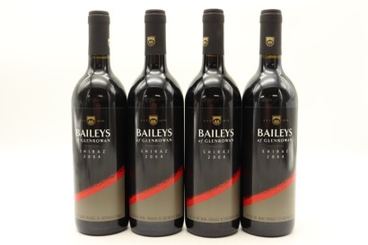 (4) 2004 Baileys of Glenrowan Block Shiraz, Glenrowan