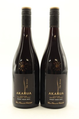 (2) 2021 Akarua 'The Siren' Baron Edmond de Rothschild Pinot Noir, Bannockburn