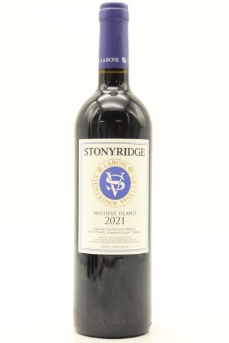 (1) 2021 Stonyridge Vineyard Larose, Waiheke Island