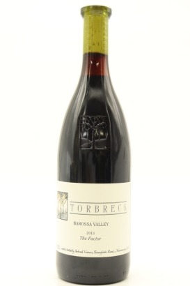 (1) 2013 Torbreck The Factor Shiraz, Barossa Valley [WE98]