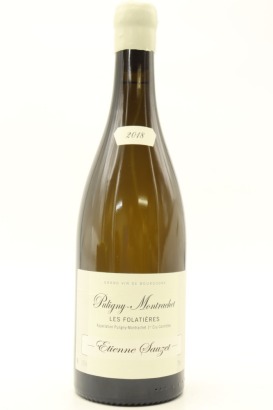 (1) 2018 Etienne Sauzet Les Folatieres, Puligny-Montrachet Premier Cru