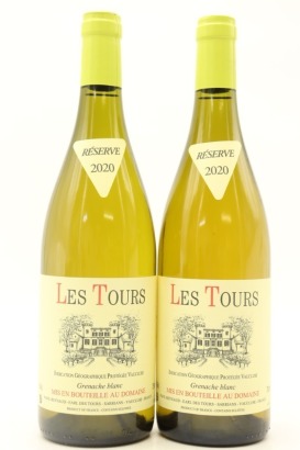 (2) 2020 Rayas Les Tours Grenache Blanc, IGP Vaucluse