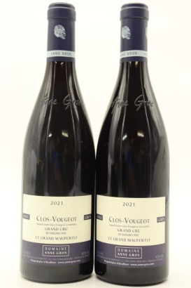 (2) 2021 Domaine Anne Gros Clos de Vougeot Grand Cru Le Grand Maupertui, Cote de Nuits