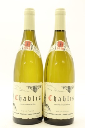(2) 2018 Rene et Vincent Dauvissat Chablis, Burgundy