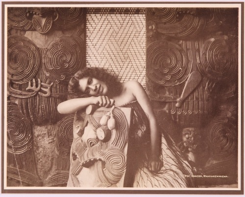 THOMAS PRINGLE "Poi" Dancer. Whakarewarewa