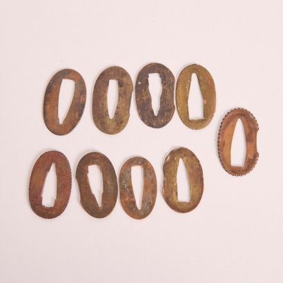A Collection of Nine Edo Period Tsuba, Japan